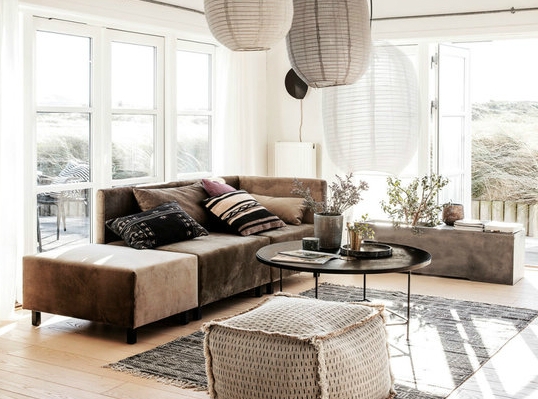Hocker Sofa element Velvet zand Doctor 420,- (incl. btw) | D-signmeubels.nl | Gratis bezorging (NL BE)